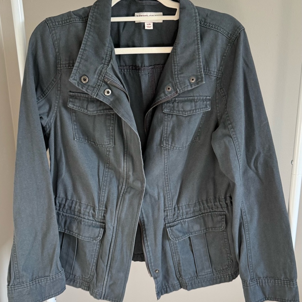 Merona Charcoal Utility Jacket for Women